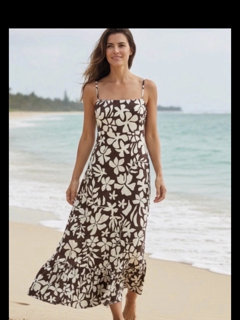 NWT Paper Heart floral maxi dress in size Large